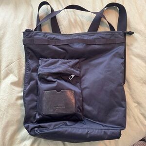 Timbuk2 Black Nylon Convertible Tote Backpack